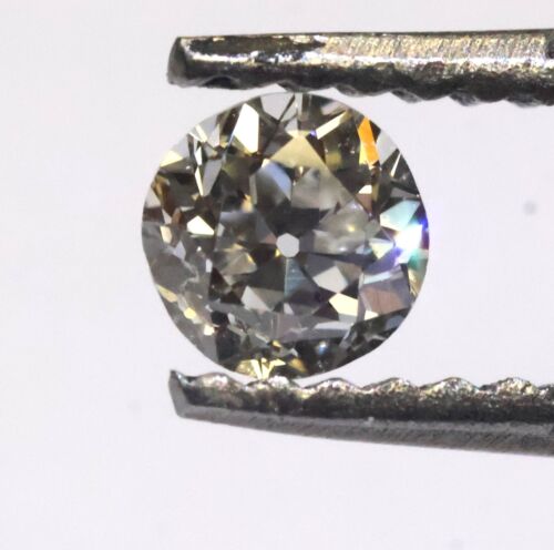 GIA loose certified .24ct H VS1 CIRCULAR EUROPEAN ROUND CUT diamond Natural - Imagen 2 de 5