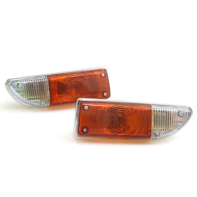 TOYOTA COROLLA KE30 KE35 1975-79 Front bumper lights PAIR LH+RH