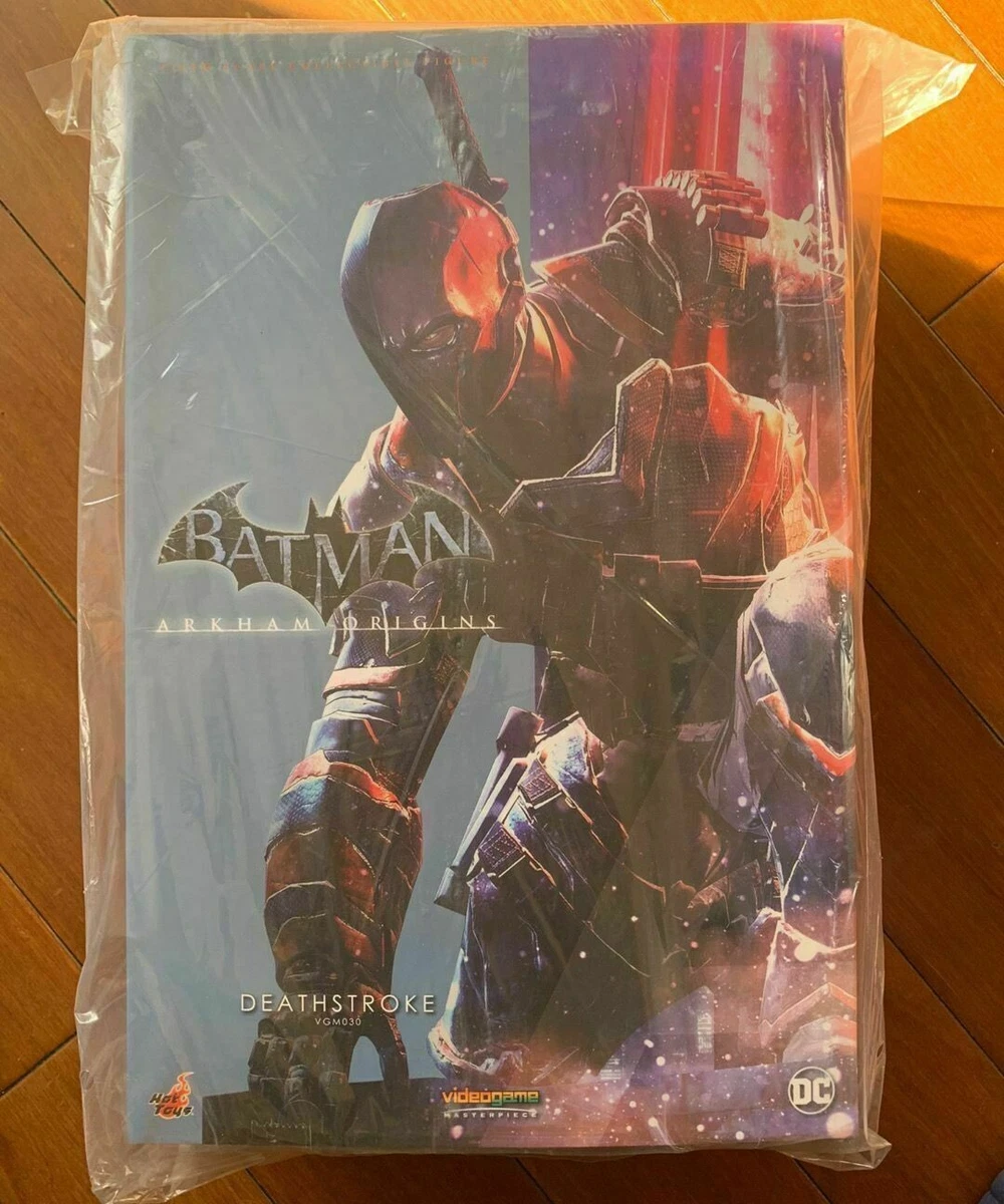 IN STOCK New Hot Toys VGM30 Batman Arkham Origins 1 6 Deathstroke