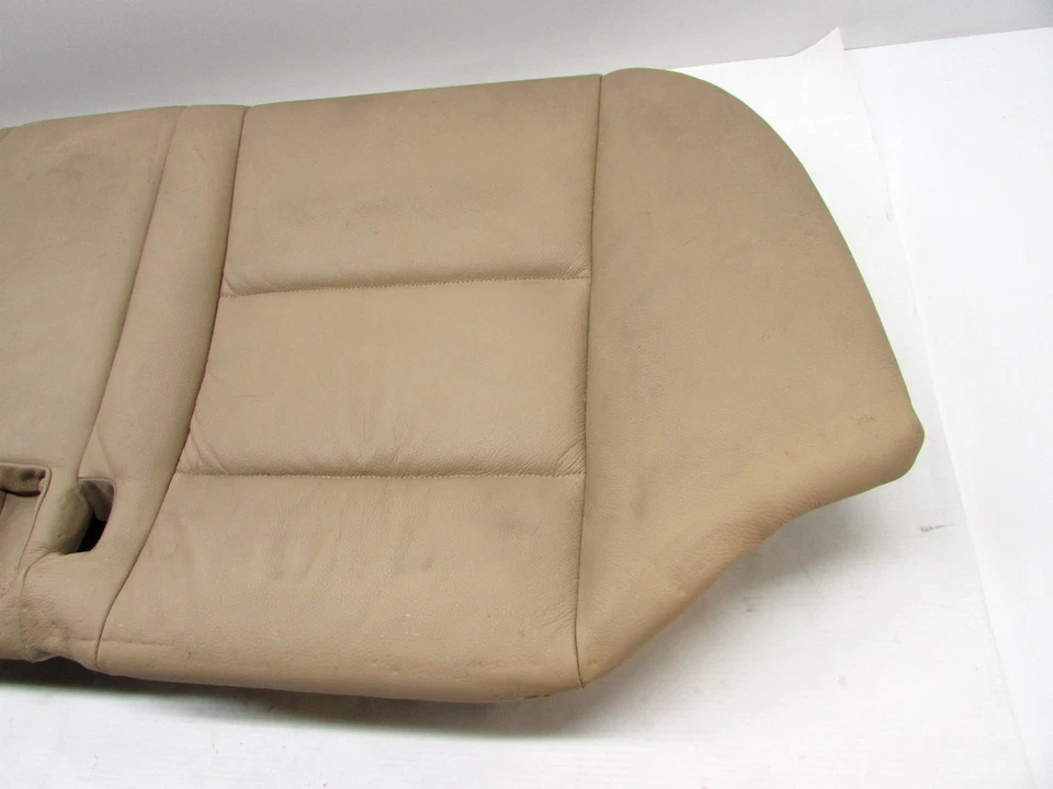 BMW 525XI 2006 asiento trasero banco inferior cuero tostado OEM 04 05 06 07 08 09 10 Foto 2 de 4