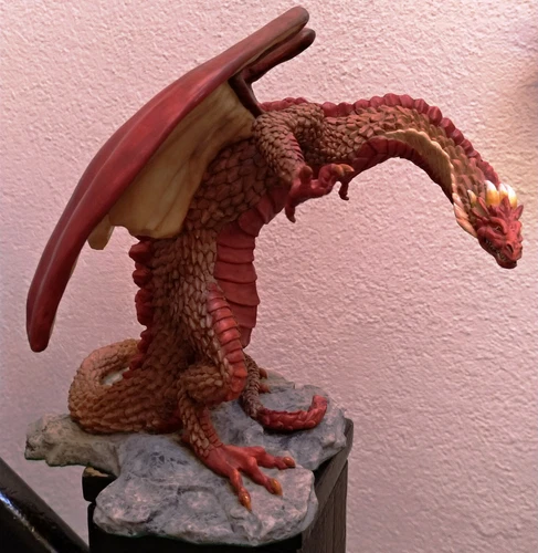 ENCHANTICA - Dragon EN2074 SNARLGARD : AUTUMN DRAGON