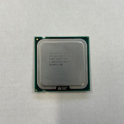 Intel Core 2 Duo E7400 CPU 2.8 GHz 3MB 1066 MHz Cache Socket 775 Processor SLB9Y
