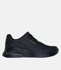 Skechers Scarpe Donna Uno Lite-Lite Work, Street Los Angeles - /BBK (Black)
