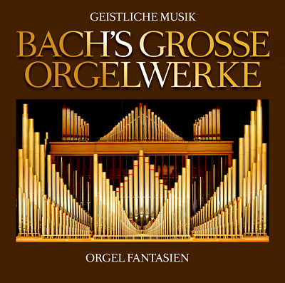 Organ Works CD Sacred Music Of Bach's Great Organ Works By Various Artists 2CDs