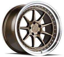 19x11 Aodhan Ds-x 5x114.3 22 Flow Forged Bronze Rims Set Of 4