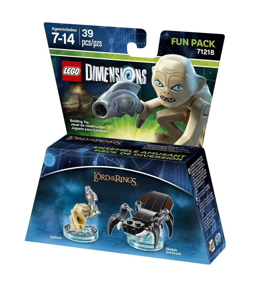 71218 LEGO Dimensions Fun Pack Gollum Nuevo En Caja SELLADO Foto 4 de 4