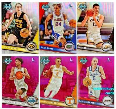 2023-24 Bowman University PINK+CHROME REFRACTOR $2 or 2 Card Minimum YOU PICK!
