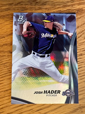 2017 Bowman Prospects Top Prospects Josh Hader Card #TP-JH Houston Astros