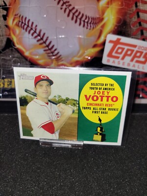 Joey Votto 2009 Topps Heritage B #317 Cincinnati Reds | eBay