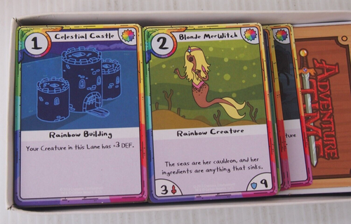 Adventure Time Card Wars BMO vs Lady Rainicorn 2013 card game complete in box - Picture 7 of 19