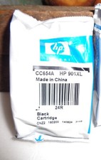 Genuine HP 901XL High Yield Black Ink Cartridge CC654AN OEM SEALED Free Shipping