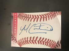 Minnesota Twins MATT CANTERINO autographed Signature Sweet Spot card