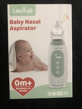 Lanmulli Electric Baby Aspirator w/Music Light Newborn  Up Rechargeable - New