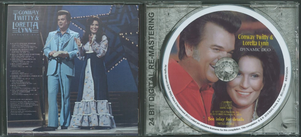 CONWAY TWITTY & LORETTA LYNN - DYNAMIC DUO - Image 3 of 3