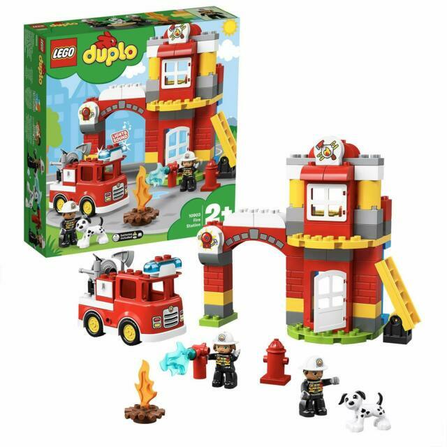 lego fire station ebay