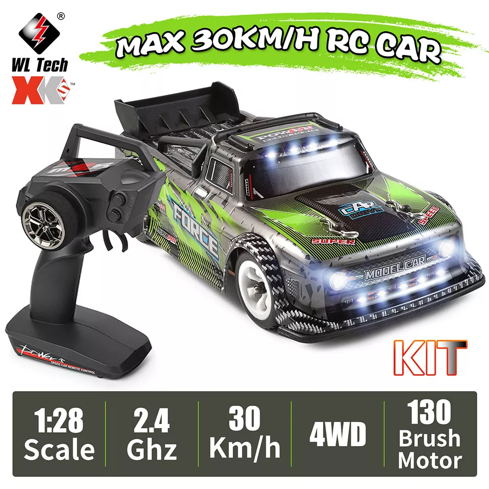 Racent Remote Control Car 1:14 Scale Drift RC Cars for Kids 2.4Ghz 4WD with  Led Light