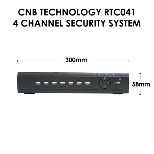 4 Channel DVR HD-TVI 1080p Recording CCTV Security System No HDD - CNB RTC041 - Picture 5 of 7