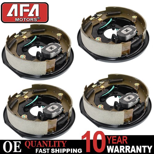 Dexter 3500 Lb Axle Brake Kit 4Pcs 10" X 2-1/4" Electric Trailer Brake Assemblies For 3,500lbs, Left And Right In Trailer Electric Brake Kit - Foto 2