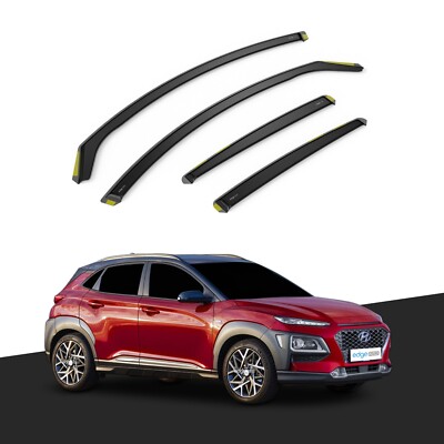 Windabweiser HYUNDAI KONA MK1 2017-2023 5-türer SUV 4-tlg getönt