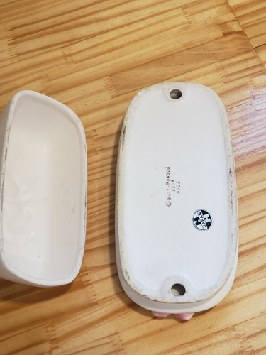 Vintage Holt Howard Floral Ribbed Butter Dish 4102  1959 HTF very RARE - Picture 6 of 9