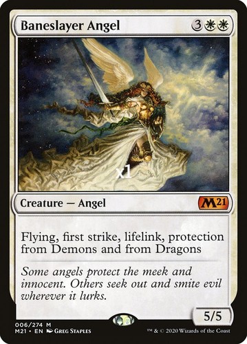 MTG M11 V15 M21 Baneslayer Angel MINT (SELECT) - Picture 3 of 6
