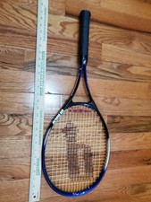 Prince Longbody Zone Titanium Oversize 107" Tennis Racket New Overwrap Grip vguc