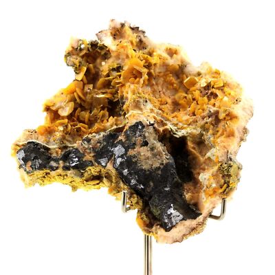 Steine Und Mineralien. Wulfenit + Galen. 1642,5 Ct. Touissit, Jerada Provinz