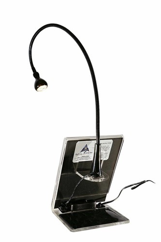 FLOWERS Hologram Picture LIGHTED DESK STAND, 3D Embossed Animated Stereogram - Picture 6 of 7