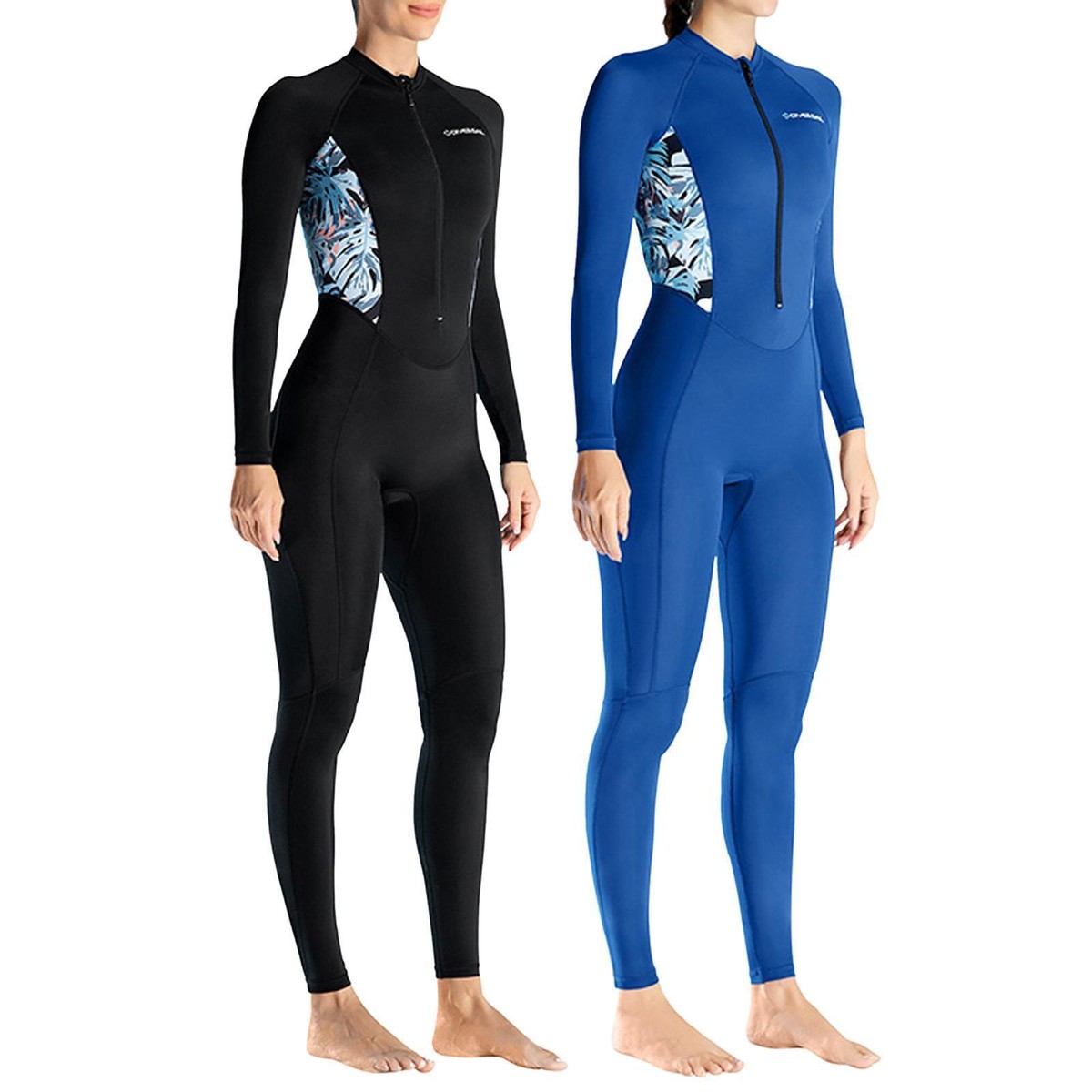 Women's wetsuit thin diving suit swimwear full body sun protection wet suit