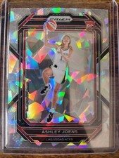 2023 Panini WNBA Prizm Ashley Joens Cracked Ice Rookie RC Prizm #148 Vegas Aces