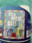 Disney Inside Out Plush Throw Blanket 46"x 60" Joy Anger Sadness Fear Disgust