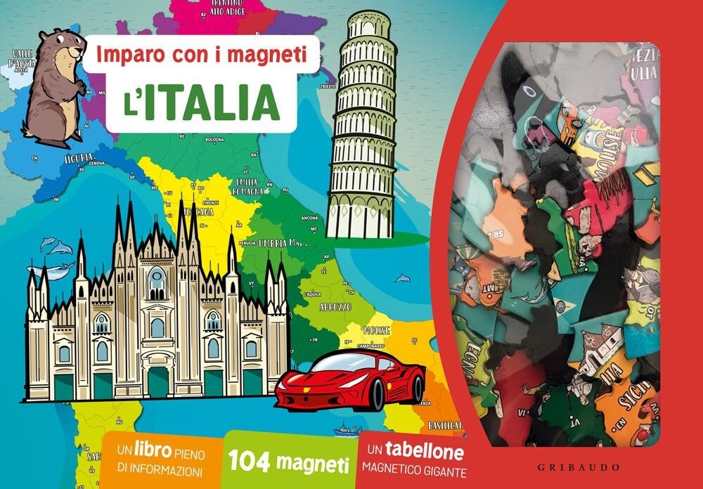 Libri Italia. Imparo Con I Magneti. Con 104 Magneti. Con Tabellone Magnetico (L'