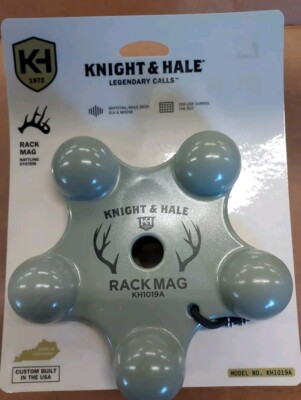 Knight & Hale Pack Rack Mag Deer Call Rattling System Hunting Animal ...