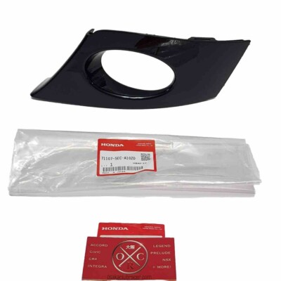 Genuine OEM 06-08 Acura TSX Fog Light Cover Bezel LEFT DRIVER Side 71107SECA10ZD