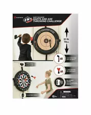 MD Sports 2 n 1 Over the Door Axe & Dart Throwing Challenge 32" Tall Inflatable.