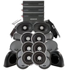 Kenwood Phd5rgac2 2014-up Harley Davidson Ultra Limited 3-amp / 4-speaker Pkg