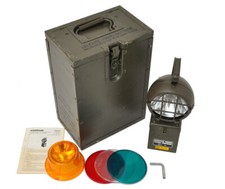 Eisemann KEB 130/1 Handleuchte Lampe Leuchte Hindernis Lampe Ex. Bundeswehr