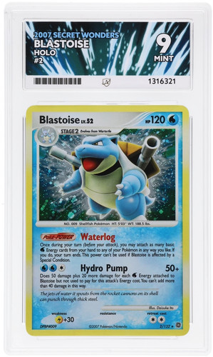 Blastoise graded ACE 9 for sale on eBay