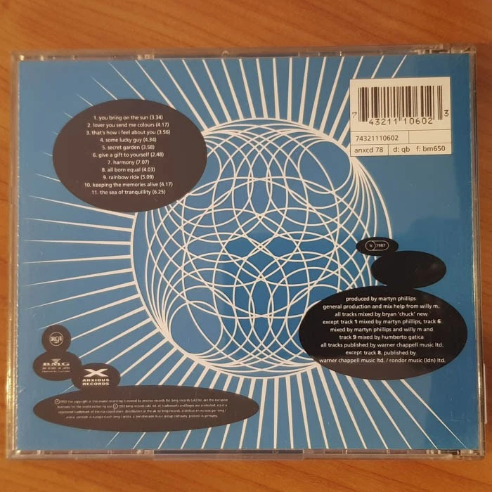 LONDON BEAT harmony EX/EX (CD Album, Pop, Anxious) - Bild 4 von 4