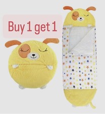 Kids Sleeping Bag Napper Play Pillow Warm Gifts 3in1  Buy 1 Get 1 Offer Yellow