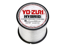 Yo-Zuri Hybrid Fluorocarbon Fishing Line 15lb 600yd Clear