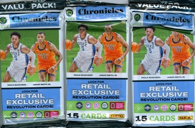 40 PACK LOT - 2022-23 Panini Chronicles Draft Picks Basketball Sealed Value Pack