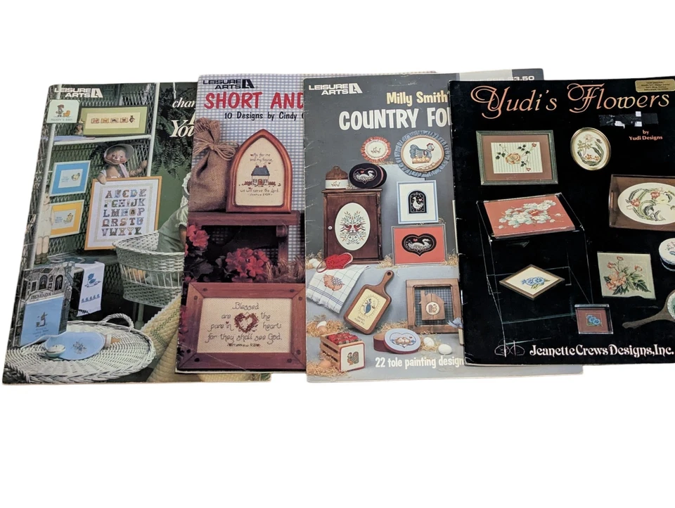 Lot of 12 Cross Stitch Instructions Booklets Vintage Patterns Christmas Easter  - Image 4 of 4