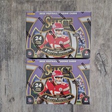 🏈2 Box Lot🏈 2025 Panini Select Football Blaster Box (Red & Blue Prizms!)