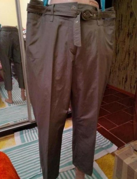 Women Gerry Weber Trousers Brown 40 / L / 48