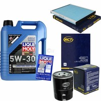 Inspektionskit Filter Liqui Moly ÖL 5L 5W-30 FüR Fiat Punto Evo 199_ 1.2 1.4