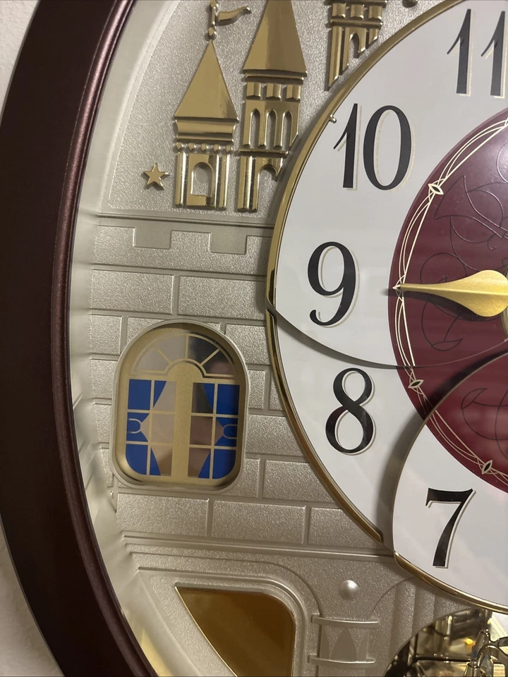 Seiko Melodies In Motion Musical Wall Clock Beatles Songs QXM565BRH - Image 3 of 4