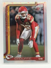 2025 Topps Chrome Trent McDuffie #154 Refractor Chiefs