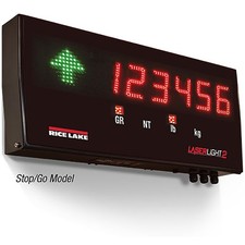 Rice Lake 167093, Stop/Go 4" LED Remote Display with Flange Mount Bracket