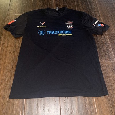 Team Issued Trackhouse Racing Team collection T-shirt Men s Size Large Chevy